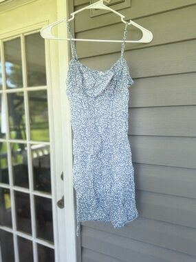 Light Blue Floral Dress